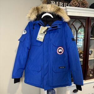 Canada Goose PBI Expedition Jacket Parka Royal Blue